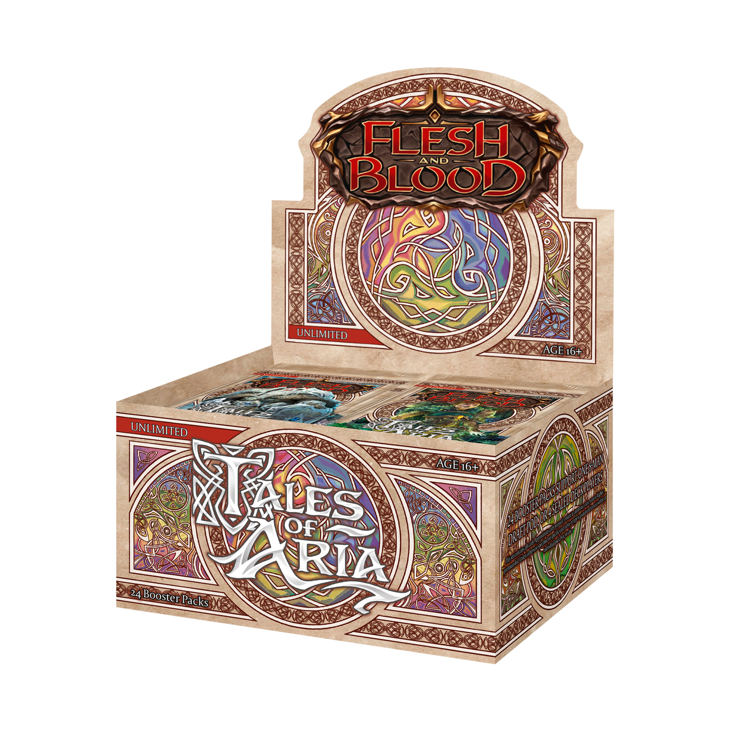 Flesh And Blood TCG Tales of Aria Unlimited Booster Display